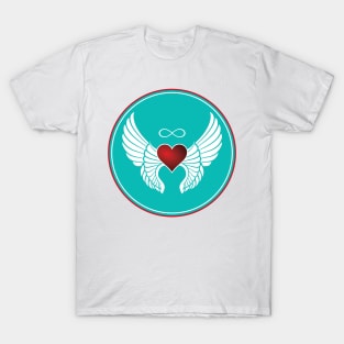 Infinity Flying Heart T-Shirt